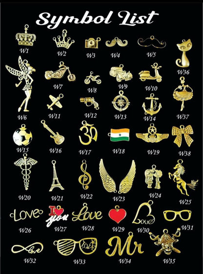 Men Gift Combo of 4 – Customized Wallet, Key Ring, Passport Cover & Goggle Cover with Name and Charm.