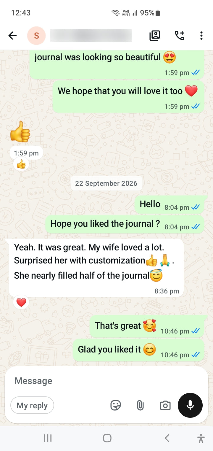 Customer review screenshots